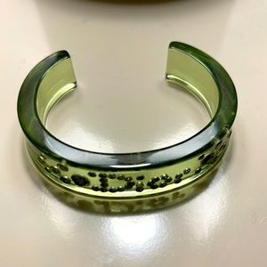 DIOR crystal resin cuff ca. 1997